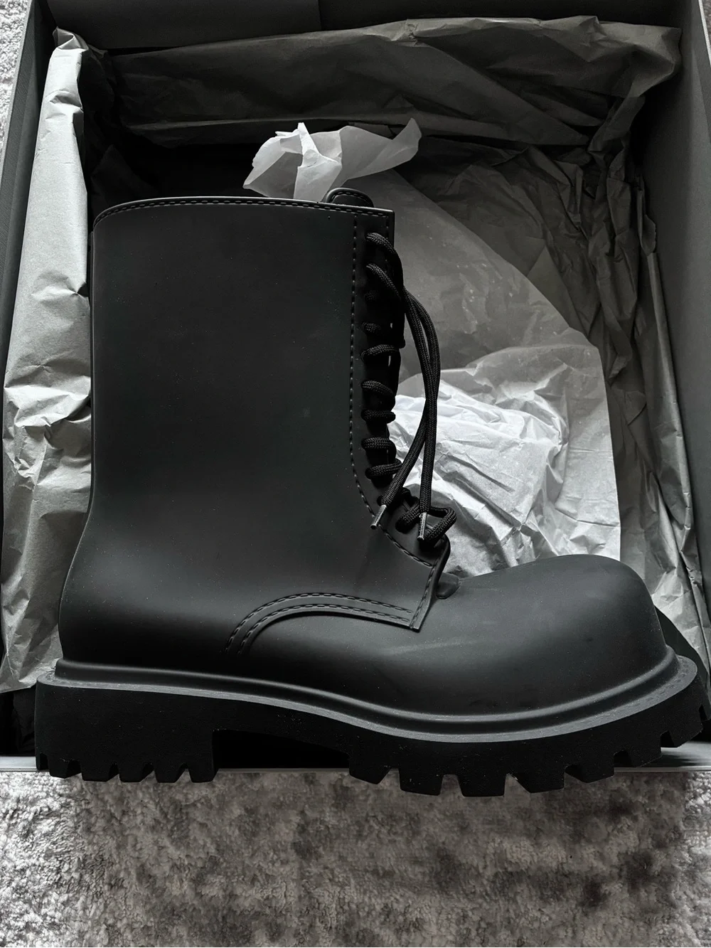 Balenciaga Men's steroids Black Boots size 43